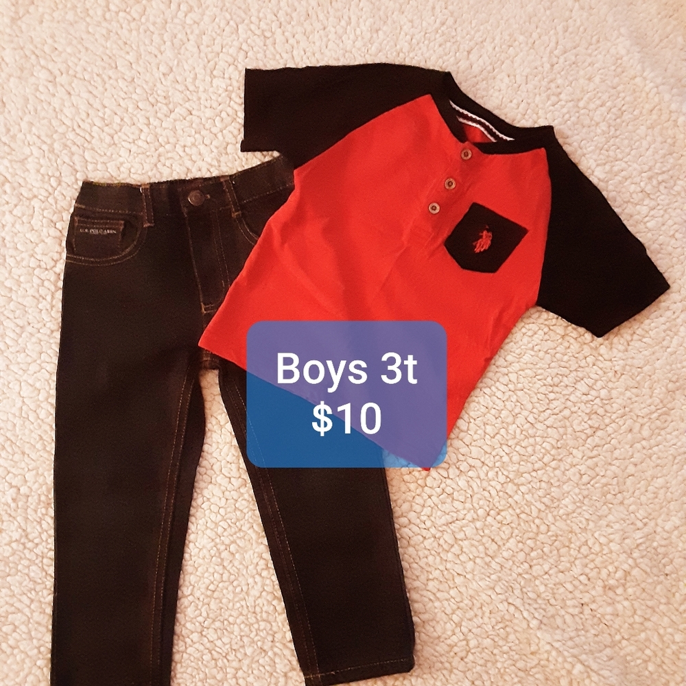Boys Polo outfit 3t